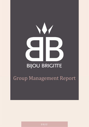 Thumbnail Bijou Brigitte Annual Report 2022