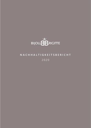 Thumbnail Bijou Brigitte Sustainability Report 2020