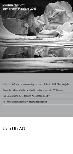 Thumbnail Uzin Utz Half-year Report 2013-h1