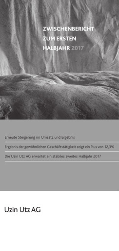 Thumbnail Uzin Utz Half-year Report 2017-h1