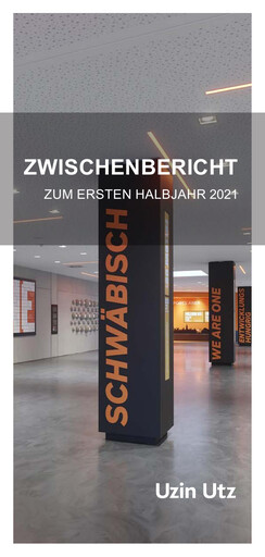 Miniature Uzin Utz Rapport semestriel 2021-h1