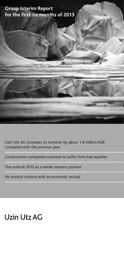 Miniature Uzin Utz Rapport semestriel 2013-h1
