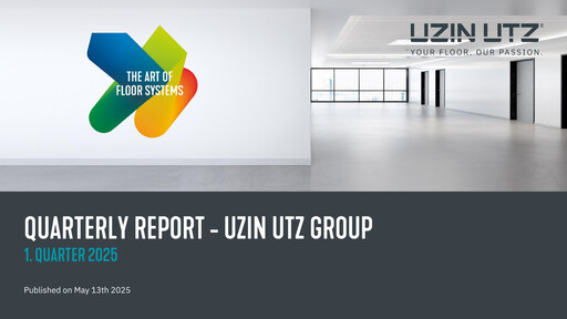 Thumbnail Uzin Utz Quarterly Report 2025-q1