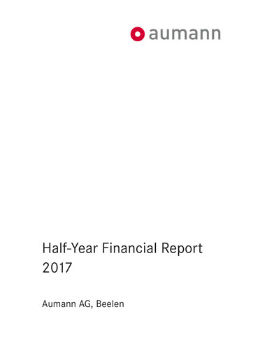 Thumbnail Aumann AG Half-year Report 2017-h1