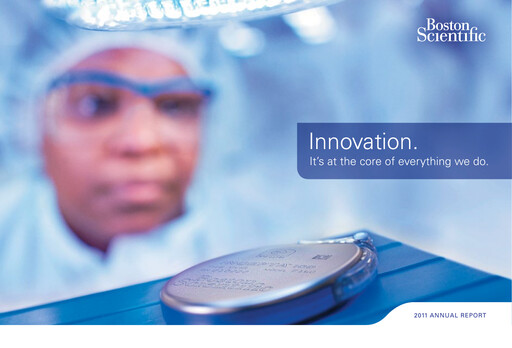 Thumbnail Boston Scientific Annual Report 2011