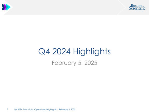 Thumbnail Boston Scientific Quarterly Report 2024-q4