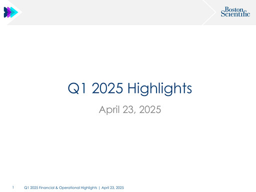 Thumbnail Boston Scientific Quarterly Report 2025-q1