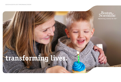 Thumbnail Boston Scientific Sustainability Report 2017