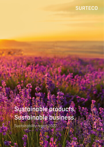 Thumbnail Surteco Group Sustainability Report 2022