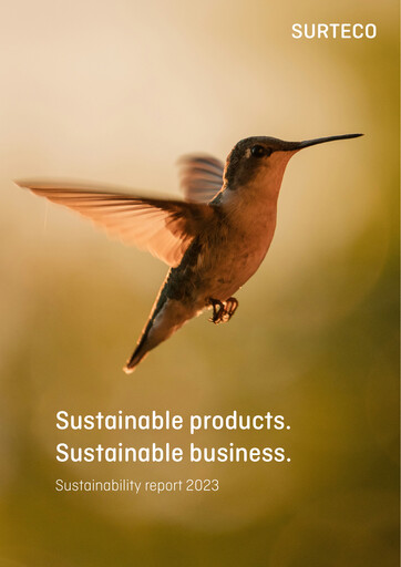 Thumbnail Surteco Group Sustainability Report 2023
