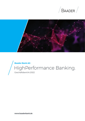 Thumbnail Baader Bank Annual Report 2022