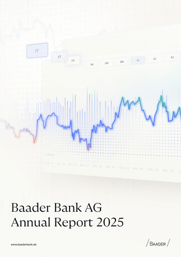 Vorschaubild Baader Bank Jahresbericht 2025