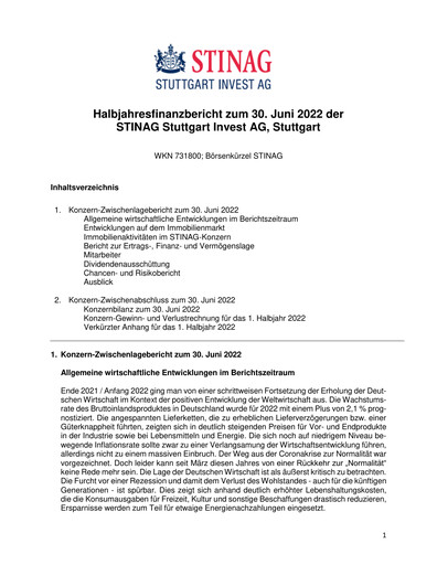 Vorschaubild STINAG Stuttgart Invest Halbjahresbericht 2022-h1