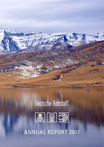 Vorschaubild Deutsche Rohstoff Jahresbericht 2017