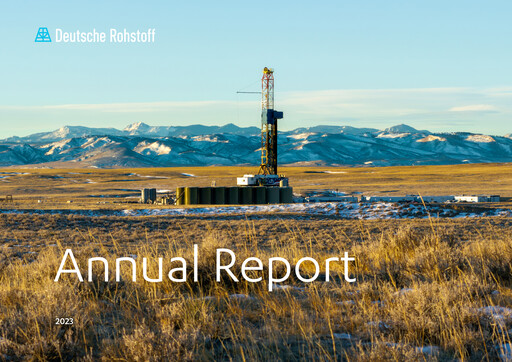 Vorschaubild Deutsche Rohstoff Jahresbericht 2023