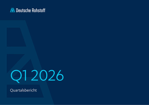 Miniature Deutsche Rohstoff Rapport trimestriel 2026-q1