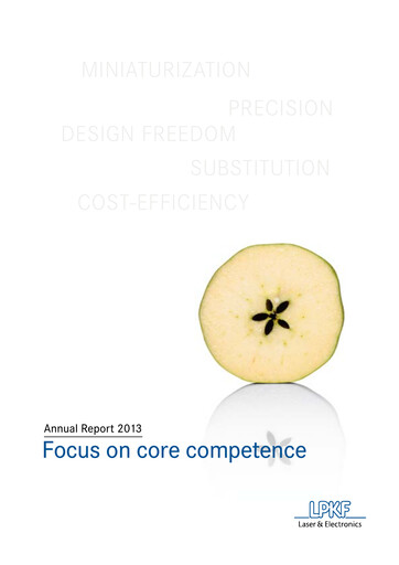 Miniature LPKF Laser & Electronics Rapport annuel 2013