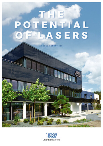 Miniature LPKF Laser & Electronics Rapport annuel 2014