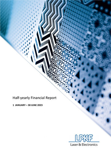 Thumbnail LPKF Laser & Electronics Half-year Report 2023-h1