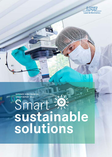 Thumbnail LPKF Laser & Electronics Sustainability Report 2021