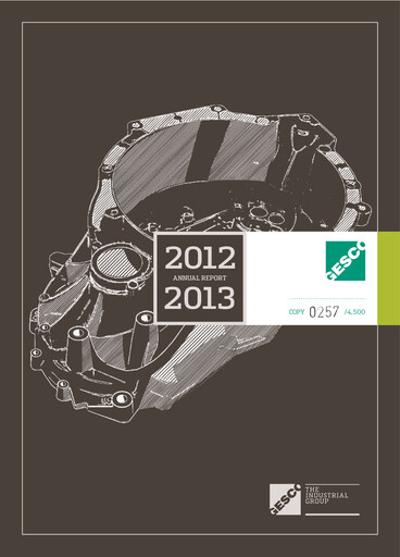 Vorschaubild Gesco SE Jahresbericht 2012-2013
