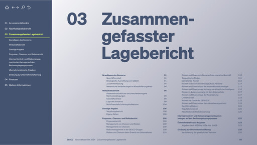 Thumbnail Gesco SE Financial Report 2024