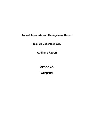 Vorschaubild Gesco SE Finanzmitteilung 2020