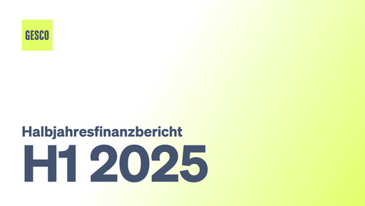 Thumbnail Gesco SE Half-year Report 2025-h1