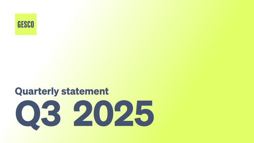 Vorschaubild Gesco SE Quartalsbericht 2025-q3