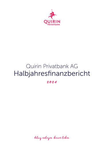 Thumbnail Quirin Privatbank Half-year Report 2024-h1