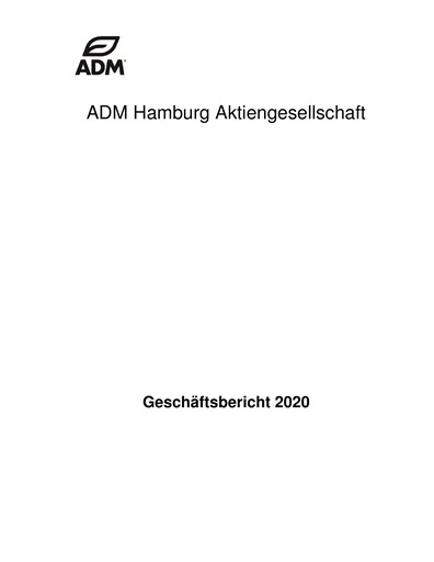 Thumbnail ADM Hamburg Annual Report 2020