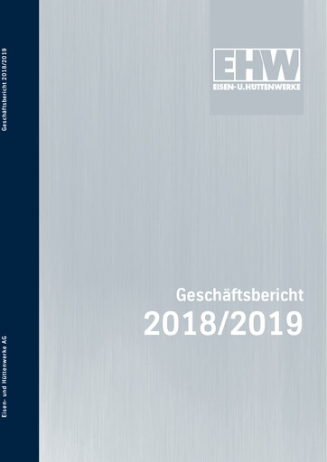 Thumbnail Eisen- und Hüttenwerke Annual Report 2018-2019