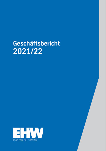 Thumbnail Eisen- und Hüttenwerke Annual Report 2021-2022