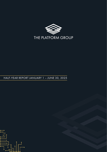 Thumbnail The Platform Group Half-year Report 2025-h1