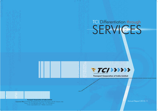 Thumbnail Transport Corporation of India
 Annual Report 2010-2011