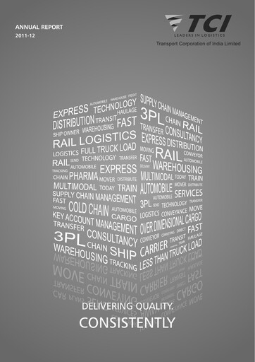 Thumbnail Transport Corporation of India
 Annual Report 2011-2012