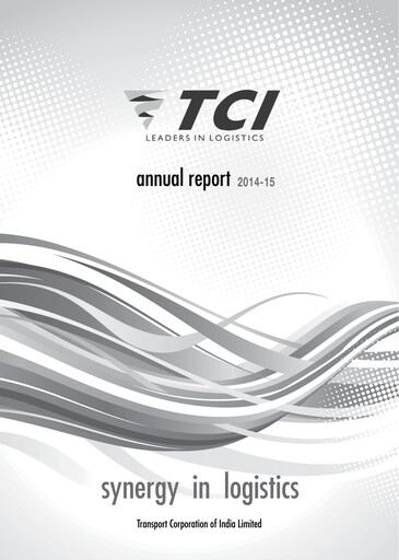 Thumbnail Transport Corporation of India
 Annual Report 2014-2015
