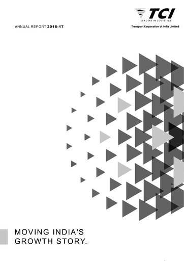 Thumbnail Transport Corporation of India
 Annual Report 2016-2017