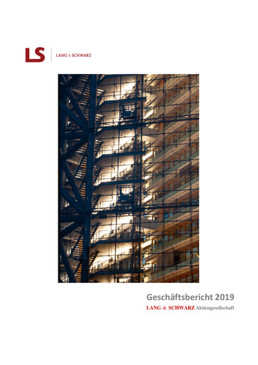 Thumbnail Lang & Schwarz Annual Report 2019