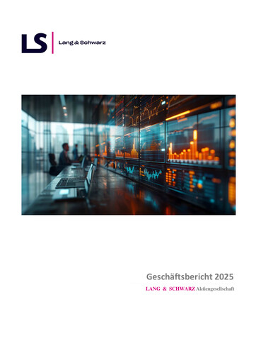 Vorschaubild Lang & Schwarz Jahresbericht 2025