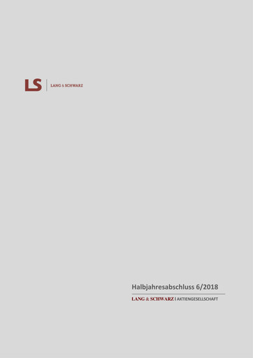 Miniature Lang & Schwarz Rapport semestriel 2018-h1