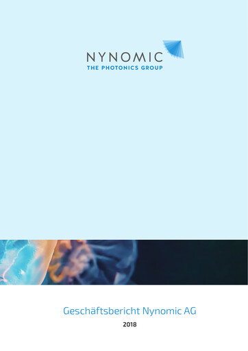Thumbnail Nynomic AG Annual Report 2018