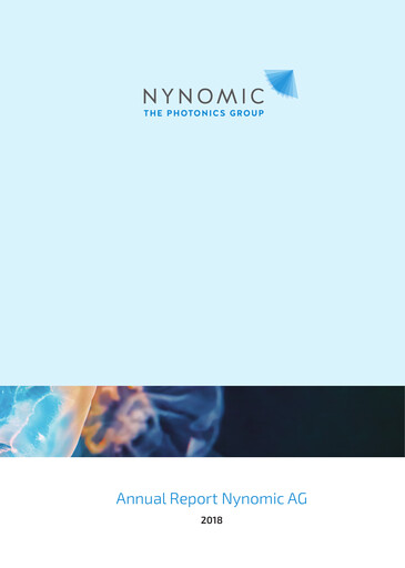 Thumbnail Nynomic AG Annual Report 2018