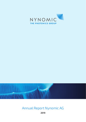 Thumbnail Nynomic AG Annual Report 2019
