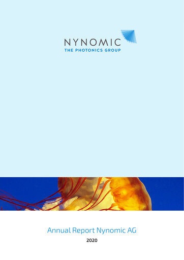 Thumbnail Nynomic AG Annual Report 2020