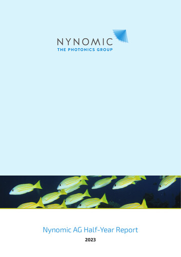 Miniature Nynomic AG Rapport semestriel 2023-h1