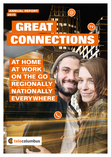 Miniature Tele Columbus Rapport annuel 2015