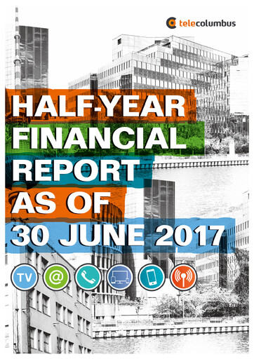 Thumbnail Tele Columbus Half-year Report 2017-h1