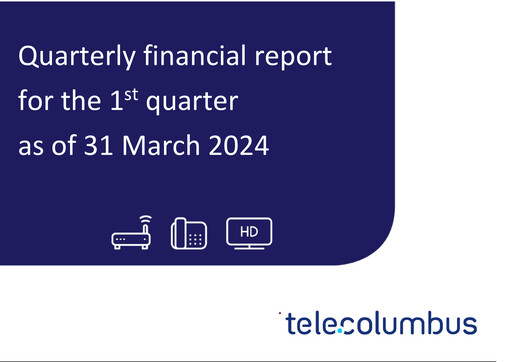 Thumbnail Tele Columbus Quarterly Report 2024-q1