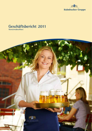 Miniature Kulmbacher Brauerei Rapport annuel 2011